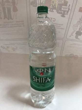 Вода питьевая родниковая очищенная первой категории  "Shifasu"